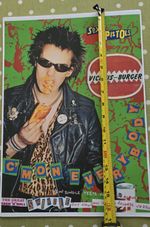 Sex Pistols, Sid Vicious, C'mon Everybody Poster Print, 16"x11", New,