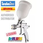 DeVilbiss FLG-5 Spray Gun 1.3 mm Gravity Air Feed Sprayer Paint Solvent