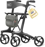 VOCIC Z75 Carbon Fibre Rollator with Seat (Ultralight 5.5kg - No Assembly) NEW!!