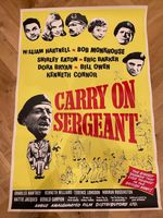 Carry On Sergeant Original British Film Movie Poster 1958 Kenneth Williams