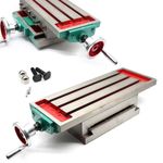 2 Axis Compound Worktable Working Table Cross Slide Bench Milling Vise Fixture