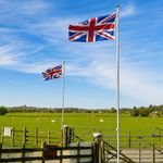 Flag Pole Kit Aluminum Sectional UNION JACK 2m- 10 metre Length Premium Flagpole