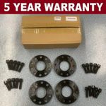 Black Wheel Spacers 12mm 15mm For Bmw 1 2 3 4 5 Series + Alloy Bolts 5x120 72.5