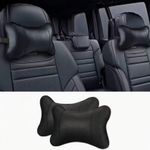 Simple, Stylish, and Elegant Car Headrest Pillows, Four-Season Car Seat Neck Pil