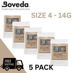 5 Pack Boveda 58% 14g Size 4 2 Way Humidity Control Packs  - Save 20% Multibuy
