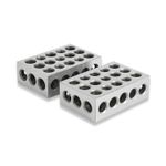 1 2 3 BLOCKS SET PRECISION GROUND HARDENED BLOCK FROM RDGTOOLS 1" x 2" x 3"