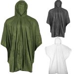 NEW: Emergency Multi-purpose Waterproof Lightweight Durable Outdoor Event Poncho