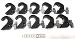 Lot of 10 x Doughty Fifty Clamps (Black) – Professional Ex-Hire Bundle