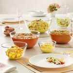 Classic Borosilicate Glass Mixing Bowl Ovenproof  Microwave & Dishwasher SAFE