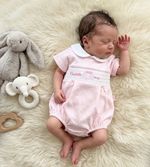 Premature Baby Girl Romper Suit Tiny Early Prem Cuddle Me PINK