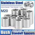 Stainless Steel Round Washer Spacer M20 Standoff Spacers Collar Bushes Raisers