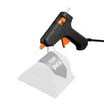 Hot Melt Mini Glue Gun 100 Sticks Electric Adhesive Craft Hobby DIY Fast Heating