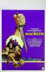 MACBETH 1971 Roman Polanski, Jon Finch, Francesca Annis BELGIAN POSTER