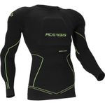 Acerbis Density Motorcycle Motorbike Base Layer Body Armour - Black / Yellow