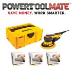 Mirka Deros 5650cv 125/150mm Random Orbit Sander 240v in Case with Discs