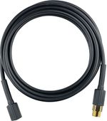 Erbauer Extension Hose 10m Black Pressure Washer Replacement Steel Reinforced