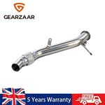 Direct Fit Exhaust Downpipe DPF Pipe Stainless Steel For BMW 1 Series N47 Engine
