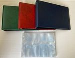 Glen cigarette card album with 10 10 pocket pages