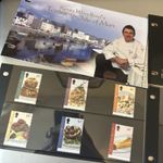 ISLE OF MAN MINT 2001 PRESENTATION PACK KEVIN WOODFORD'S TASTE OF ISLE OF MAN
