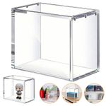 Acrylic Display Box Case Dustproof Showcase Transparent Storage Box for Figures