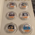 Disney Bambi Movie Album Coins x6 Set Commemorative Folder