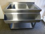Cocktail Bar Station, Stainless Steel, Fully Insulated Freestanding Ice Well 