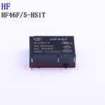 10PCSx HF46F/5-HS1T DIP Power Relays