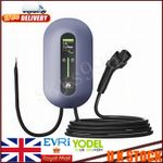 32A 7KW EV Charger Type 2 Electric Car Charging Home Charging Station 5M Cable