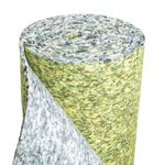 10mm Thick Pu Carpet Underlay Cushion Soft Luxury Feel High Density 1.37M Wide!