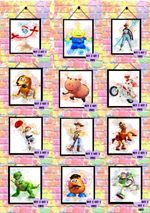 BUY 2 GET 1 FREE  Disney Prints Only Toy Story Kids Room Poster Gift A4 Movie
