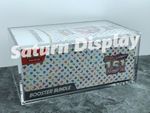 Premium UV Acrylic Display Case For A Pokemon Sealed Booster Bundle Case