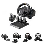 DOYO 6 types Universal Gaming Steering Wheel With Pedals & Shifter Fast Deliver