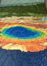 Rumpl Yellowstone National Park Original Puffy Blanket Rare Patch Edition | NEW