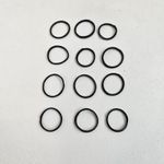 12x Archery English Longbow Rubber Sight Mark Markers Black