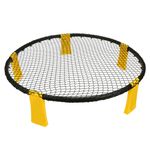 Beach Volleyball Game Set with Net 3 Balls and Storage Bag Outdoor Indoor