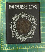 Paradise Lost Crown Of Thorns Woven Sew On Patch Officially Licensed