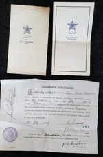 x3 MASONIC EPHEMERA SET 1940-1960s India Bombay & Cheshire LODGES ARCHIVE Vntage