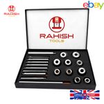 Engine Valve Seat Cutter Carbon Steel HCS Cutter 10 Pcs Set UK RAHISHTOOLS