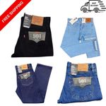 Levi's® 501 Original Regular Fit Mens Denim Jeans Onewash UK  (Clearance Stock)