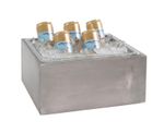 Cal-Mil 3360-10-110 Aspen 11" x 13" x 6.5"H Gray Pine Wood Ice Housing