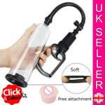 Penis Pump Enlarger Vacuum Erection Enhancer Cock Extender Stretcher Growth 
