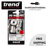 Trend MFT Short Round Bench Dog 4 Pack 20mm Hole M8 Thread MFT/BD/SR/4PK