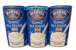 3 X 350g Marvel Original Skimmed Milk Powder BBE 11/26