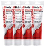 Holts Firegum Exhaust Assembly Paste Silencer Pipe Sealant Seal Jointing 75g x4