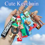1 × Tung Tung Sahur Brainrot Animal Keychain