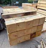 Oak Post 8x8 200x200mm 3.0m Length Green