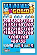 NEW pull tickets DIAMONDS & GOLD - Instant Tabs
