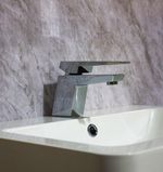 Grey Marble Shower Wall Panels 1.2m x 2.4m x 10mm Easy To install Bathroom Wall