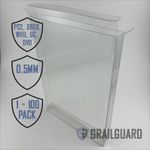 PS2 Xbox WiiU Gamecube DVD Game Box Protector / Case 0.5mm (1-100 pack)