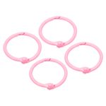 Loose Leaf Binder Rings (30mm/1.2 Inch) 4Pcs, Steel Ring Binder Clips